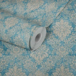 A.S. Creation Secret Garden | 336075 | Papier Peint Intissé Dessins & Motifs | Bleu -Décoration d'intérieur 336075 2KjsSJChfPDglH