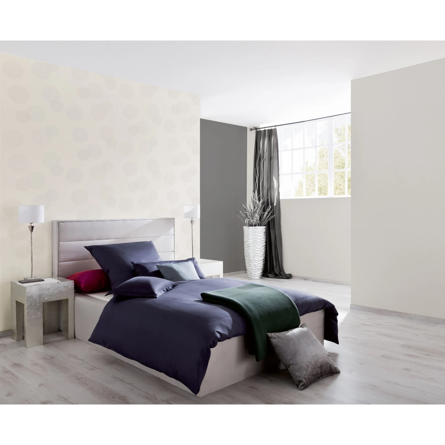 A.S. Creation Hapy Spring | 347722 | Papier Peint Intissé Uni | 0.53 M X 10.05 M | Gris 2 A.S. Creation Hapy Spring | 347722 | Papier Peint Intissé Uni | 0.53 M X 10.05 M | Gris – Image 2