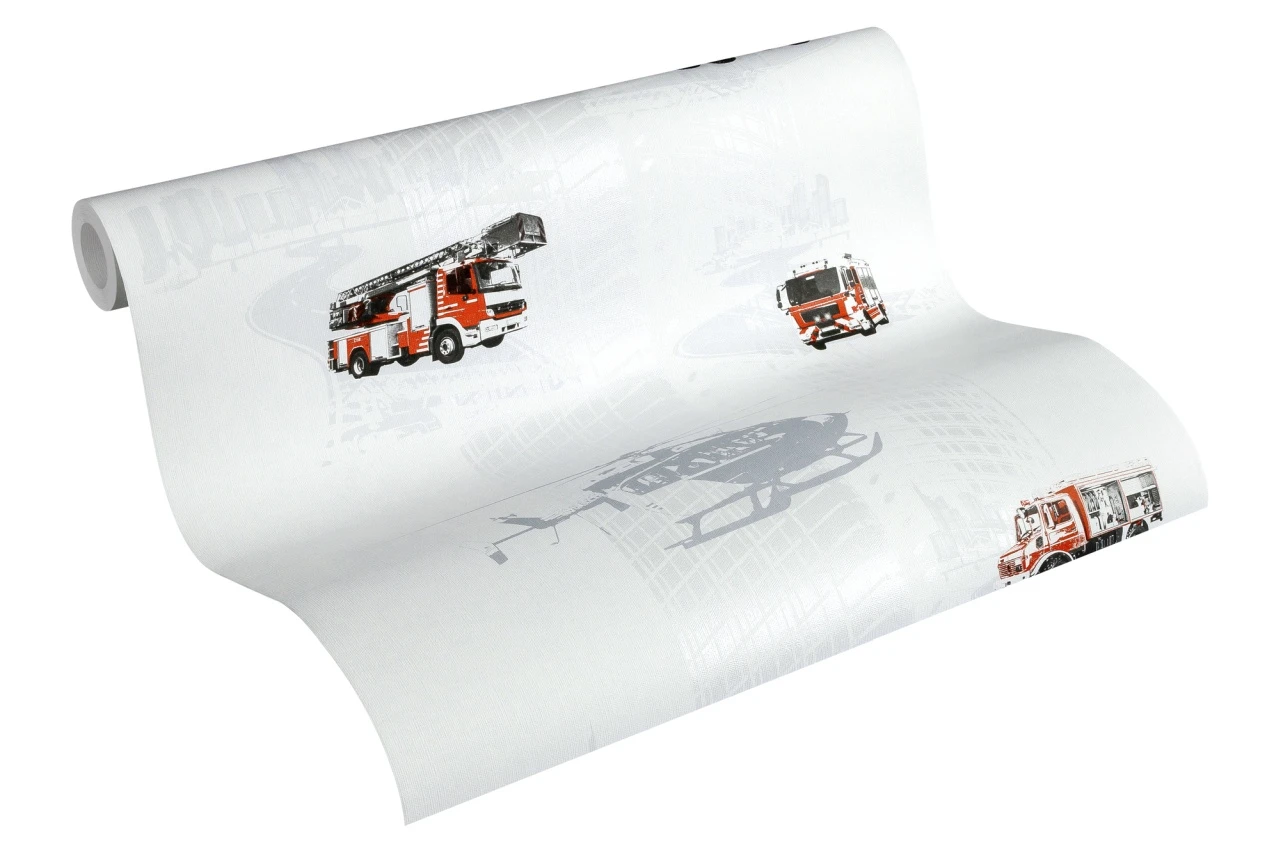 A.S. Creation Little Stars | 358131 | Papier Peint Chambre Enfant Intissé | 0.53 M X 10.05 M | Gris