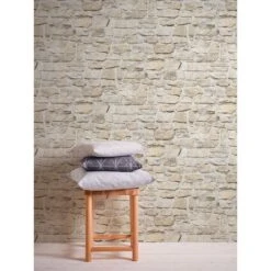 A.S. Creation Elements | 363703 | Papier Peint Intissé Pierre Brique | 0.53 M X 10.05 M | Beige 16 A.S. Creation Elements | 363703 | Papier Peint Intissé Pierre Brique | 0.53 M X 10.05 M | Beige -Décoration d'intérieur 363703 7