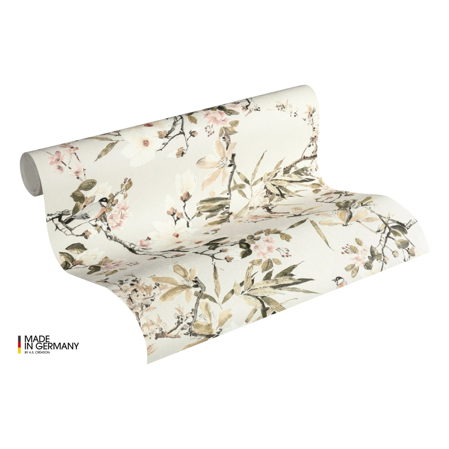 A.S. Creation Michalsky Dream Again | 364982 | Papier Peint Intissé Floral | 0.53 M X 10.05 M | écru 1 A.S. Creation Michalsky Dream Again | 364982 | Papier Peint Intissé Floral | 0.53 M X 10.05 M | écru