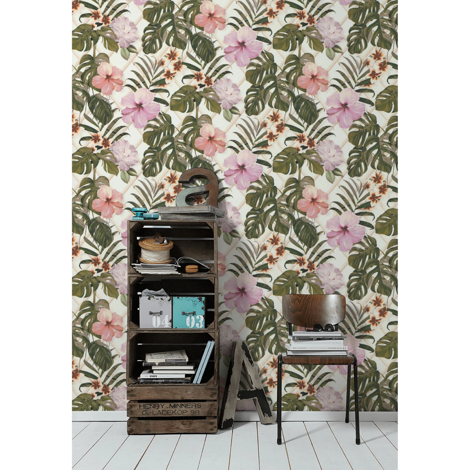 A.S. Creation Michalsky Dream Again | 365181 | Papier Peint Intissé Floral | 0.53 M X 10.05 M | Vert 5 A.S. Creation Michalsky Dream Again | 365181 | Papier Peint Intissé Floral | 0.53 M X 10.05 M | Vert – Image 5