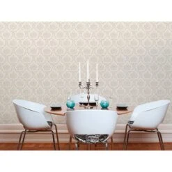 A.S. Creation Paradise Garden | 367161 | Papier Peint Intissé Vintage | 0.53 M X 10.05 M | Gris -Décoration d'intérieur 367161 3