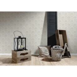 A.S. Creation Paradise Garden | 367161 | Papier Peint Intissé Vintage | 0.53 M X 10.05 M | Gris -Décoration d'intérieur 367161 4