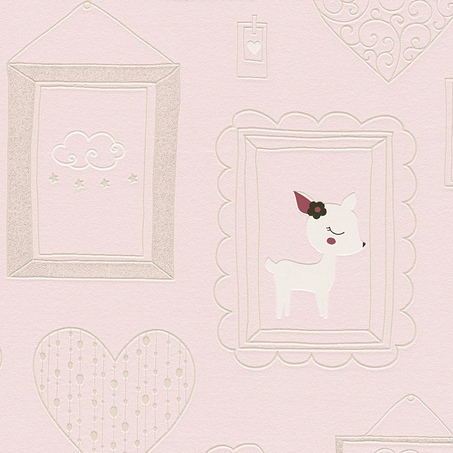 A.S. Creation Boys & Girls 6 | 369912 | Papier Peint Intissé Animaux | 0.53 M X 10.05 M | Rose 1 A.S. Creation Boys & Girls 6 | 369912 | Papier Peint Intissé Animaux | 0.53 M X 10.05 M | Rose