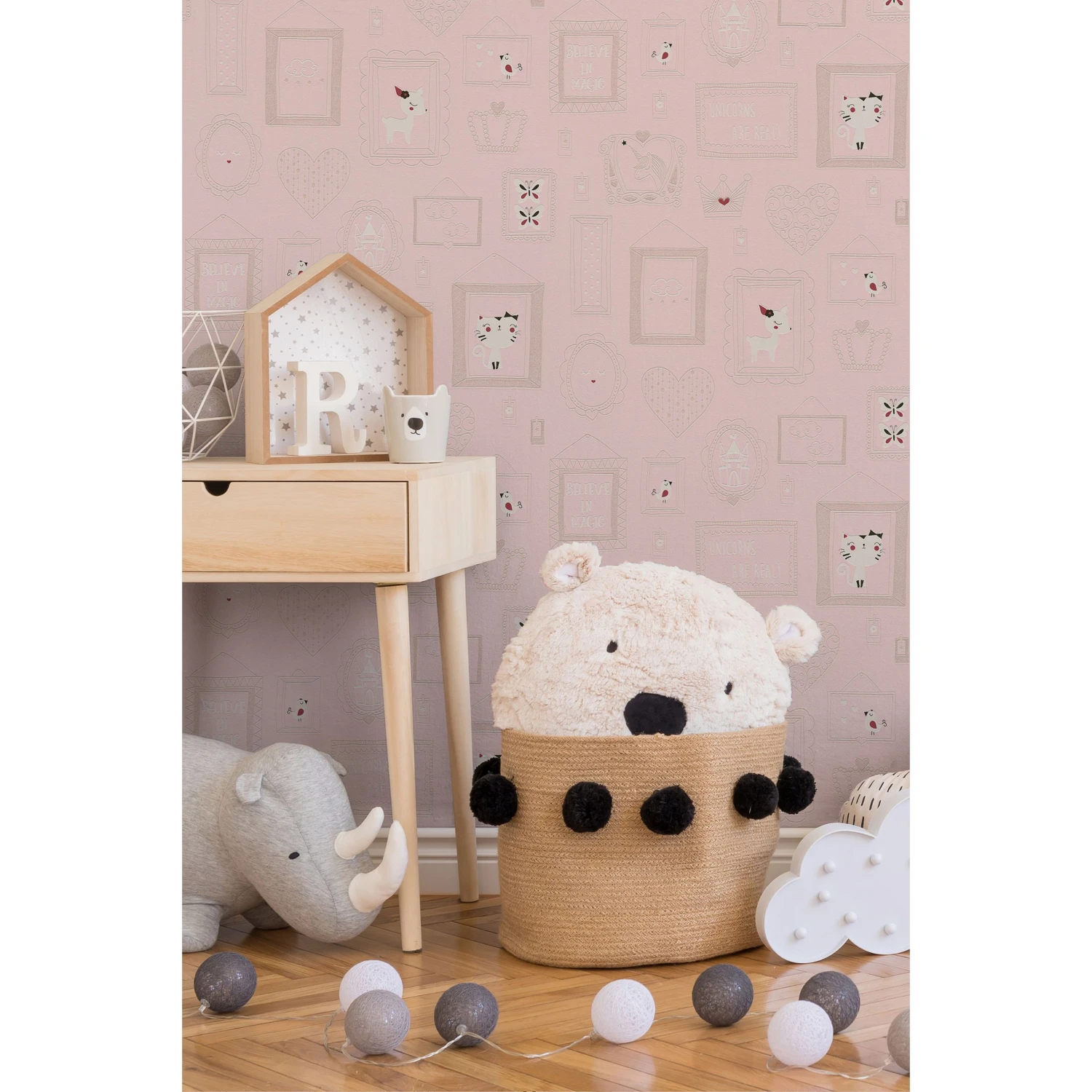 A.S. Creation Boys & Girls 6 | 369912 | Papier Peint Intissé Animaux | 0.53 M X 10.05 M | Rose 2 A.S. Creation Boys & Girls 6 | 369912 | Papier Peint Intissé Animaux | 0.53 M X 10.05 M | Rose – Image 2