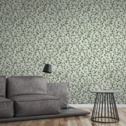 A.S. Creation Greenery | 370441 | Papier Peint Intissé Nature | 0.53 M X 10.05 M | Vert -Décoration d'intérieur 370441 4