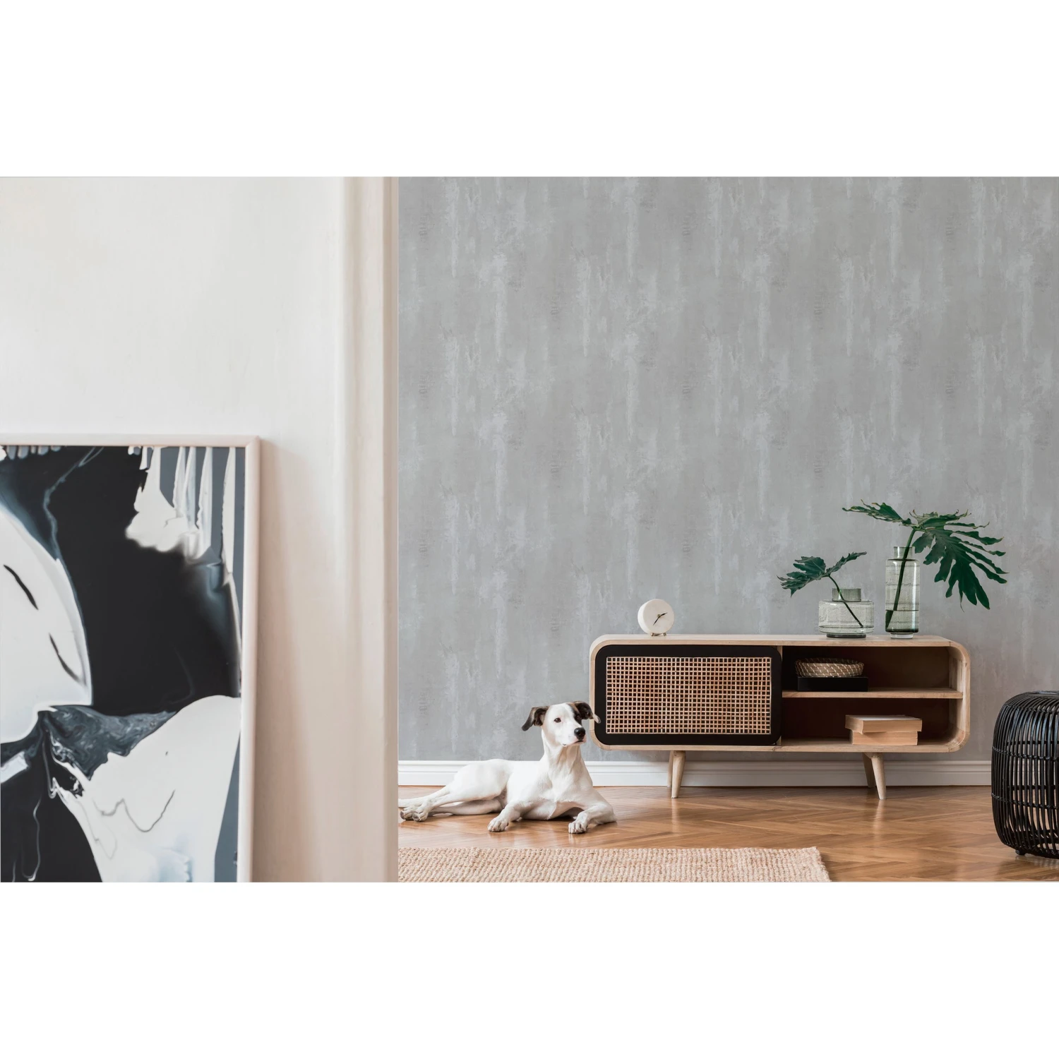 A.S. Creation Elements | 374122 | Papier Peint Intissé Uni | 0.53 M X 10.05 M | Gris 8 A.S. Creation Elements | 374122 | Papier Peint Intissé Uni | 0.53 M X 10.05 M | Gris – Image 8