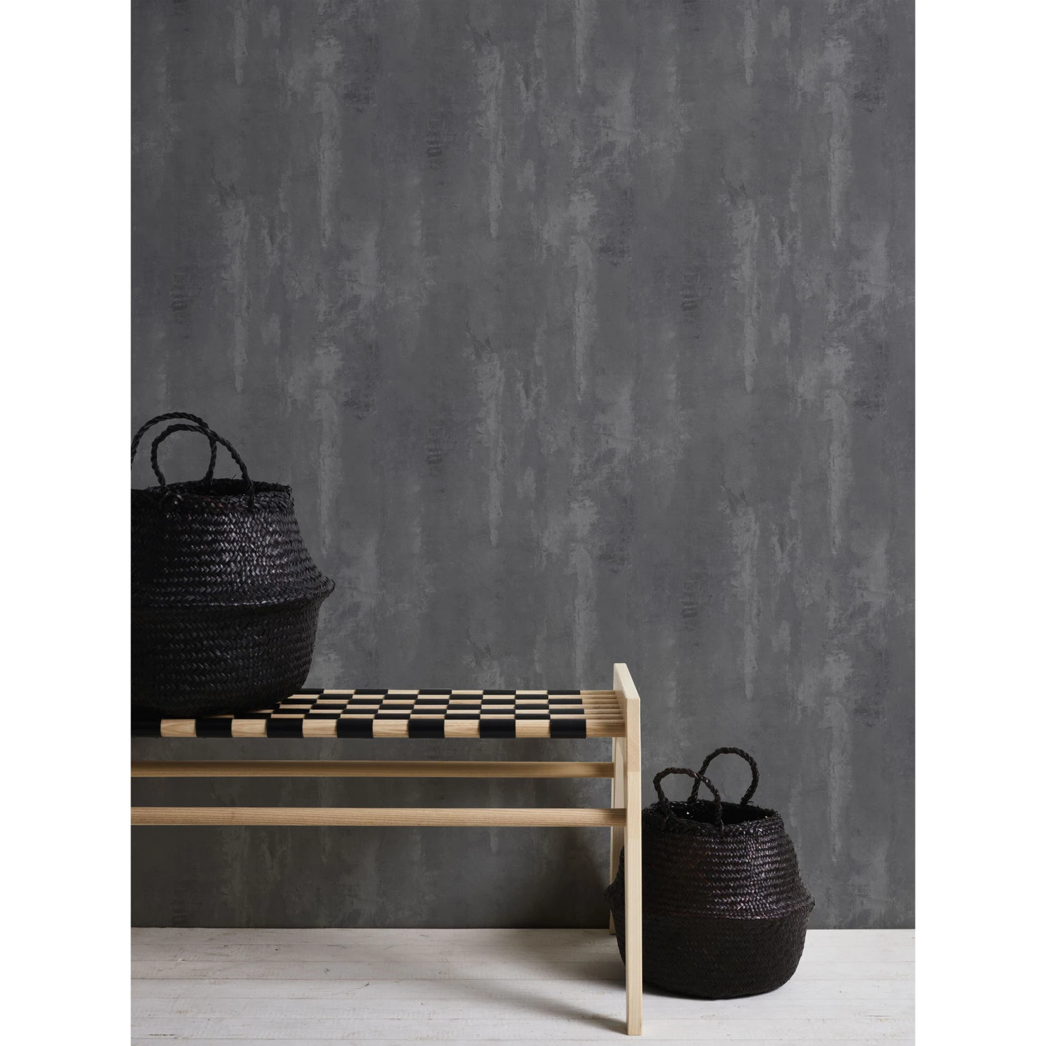 A.S. Creation Elements | 374123 | Papier Peint Intissé Uni | 0.53 M X 10.05 M | Gris 4 A.S. Creation Elements | 374123 | Papier Peint Intissé Uni | 0.53 M X 10.05 M | Gris – Image 4