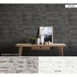 A.S. Creation Elements | 374152 | Papier Peint Intissé Effet Béton | 0.53 M X 10.05 M | Blanc -Décoration d'intérieur 374152 6