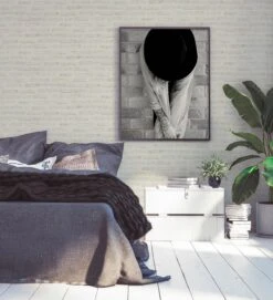 A.S. Creation Elements | 374221 | Papier Peint Intissé Pierre Brique | 0.53 M X 10.05 M | Blanc -Décoration d'intérieur 374221 7