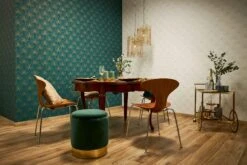 A.S. Creation New Walls | 374275 | Papier Peint Intissé Vintage | 0.53 M X 10.05 M | Vert -Décoration d'intérieur 374275 5