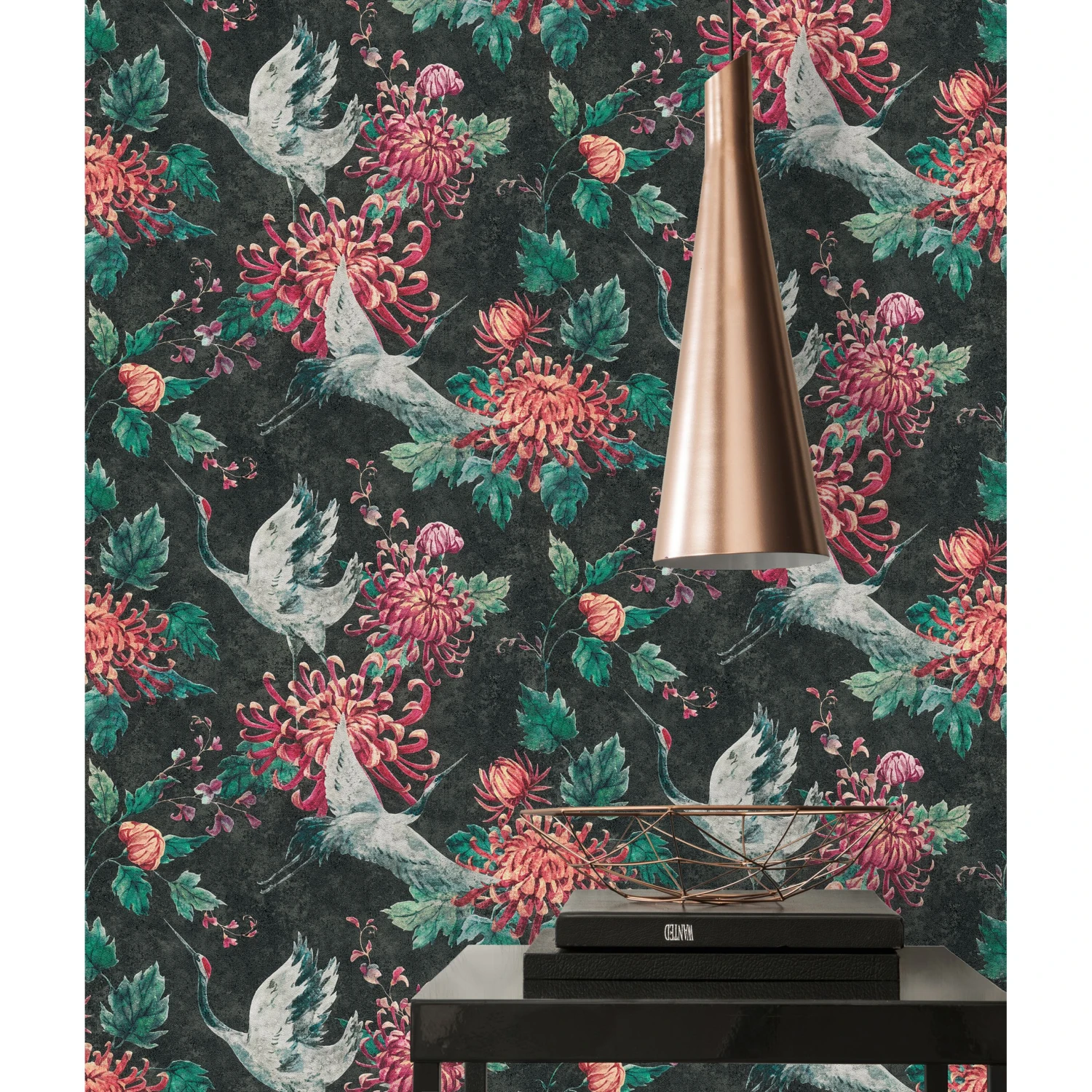 A.S. Creation Asian Fusion | 374643 | Papier Peint Intissé Nature | 0.53 M X 10.05 M | Noir 2 A.S. Creation Asian Fusion | 374643 | Papier Peint Intissé Nature | 0.53 M X 10.05 M | Noir – Image 2