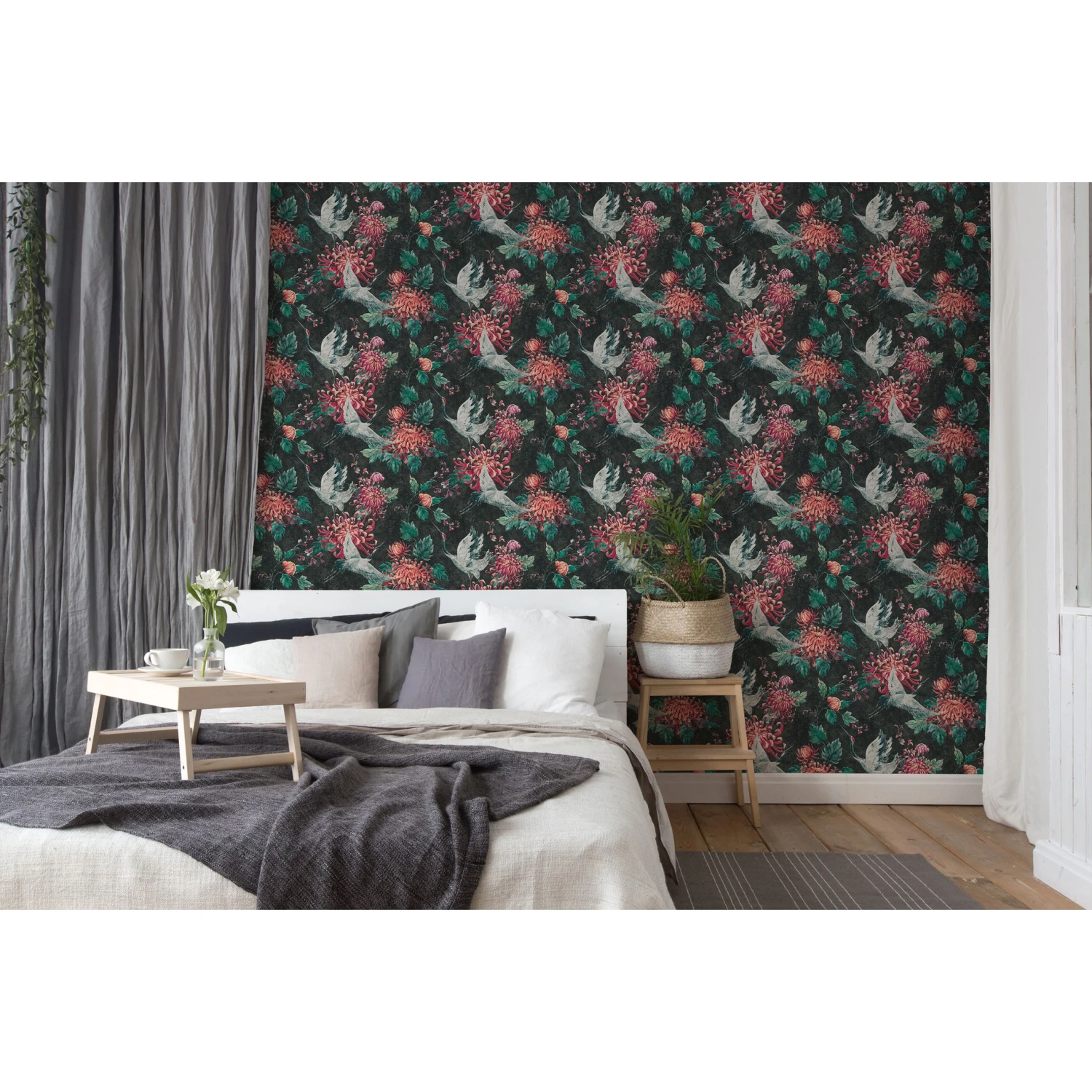 A.S. Creation Asian Fusion | 374643 | Papier Peint Intissé Nature | 0.53 M X 10.05 M | Noir 4 A.S. Creation Asian Fusion | 374643 | Papier Peint Intissé Nature | 0.53 M X 10.05 M | Noir – Image 4