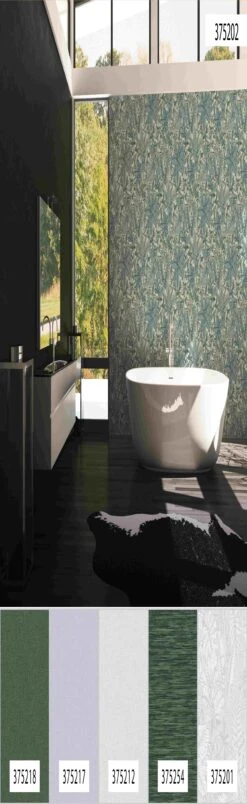 A.S. Creation Daniel Hechter 6 | 375202 | Papier Peint Intissé Floral | 0.53 M X 10.05 M | Vert -Décoration d'intérieur 375202 6