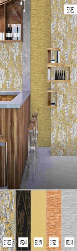 A.S. Creation Daniel Hechter 6 | 375252 | Papier Peint Intissé Vintage | 0.53 M X 10.05 M | Jaune 19 A.S. Creation Daniel Hechter 6 | 375252 | Papier Peint Intissé Vintage | 0.53 M X 10.05 M | Jaune -Décoration d'intérieur 375252 8