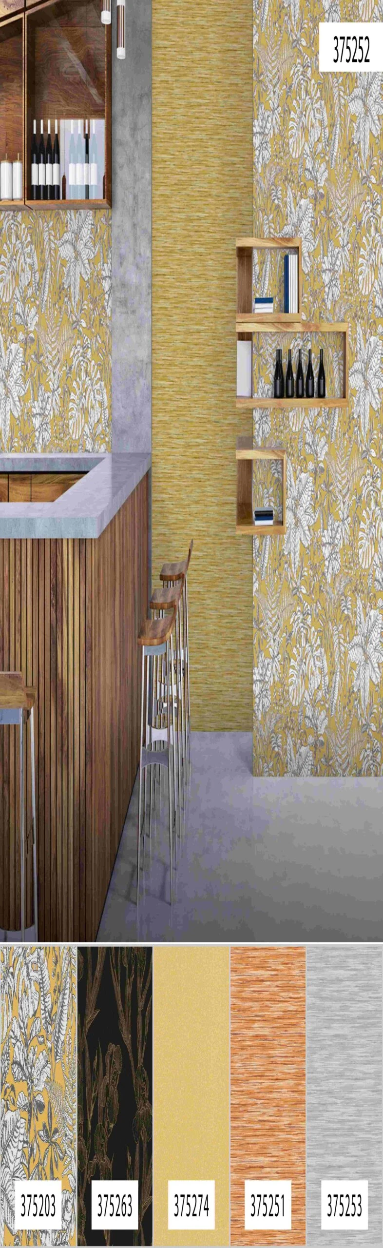 A.S. Creation Daniel Hechter 6 | 375252 | Papier Peint Intissé Vintage | 0.53 M X 10.05 M | Jaune 10 A.S. Creation Daniel Hechter 6 | 375252 | Papier Peint Intissé Vintage | 0.53 M X 10.05 M | Jaune – Image 10