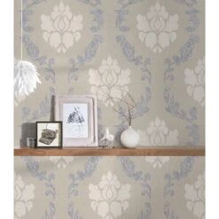 A.S. Creation New Elegance | 375524 | Papier Peint Intissé Baroque | 0.53 M X 10.05 M | Beige -Décoration d'intérieur 375524 3
