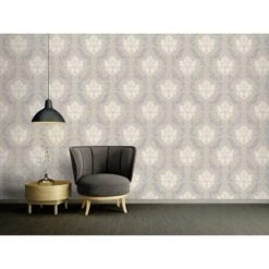 A.S. Creation New Elegance | 375524 | Papier Peint Intissé Baroque | 0.53 M X 10.05 M | Beige -Décoration d'intérieur 375524 5