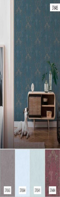 A.S. Creation History Of Art | 376485 | Papier Peint Intissé Baroque | 0.53 M X 10.05 M | Bleu 13 A.S. Creation History Of Art | 376485 | Papier Peint Intissé Baroque | 0.53 M X 10.05 M | Bleu -Décoration d'intérieur 376485 6