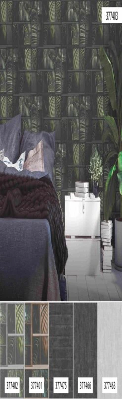 A.S. Creation Industrial | 377403 | Papier Peint Intissé Floral | 0.53 M X 10.05 M | Gris 13 A.S. Creation Industrial | 377403 | Papier Peint Intissé Floral | 0.53 M X 10.05 M | Gris -Décoration d'intérieur 377403 6