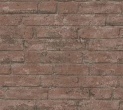 A.S. Creation Industrial | 377472 | Papier Peint Intissé Pierre Brique | 0.53 M X 10.05 M | Marron -Décoration d'intérieur 377472 4