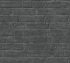 A.S. Creation Industrial | 377475 | Papier Peint Intissé Pierre Brique | 0.53 M X 10.05 M | Gris -Décoration d'intérieur 377475 4