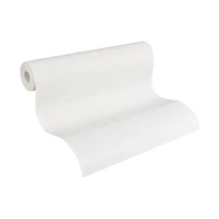 A.S. Creation Meistervlies | 574312 | Papier Peint Intissé Enduit | 0.53 M X 10.05 M | Blanc