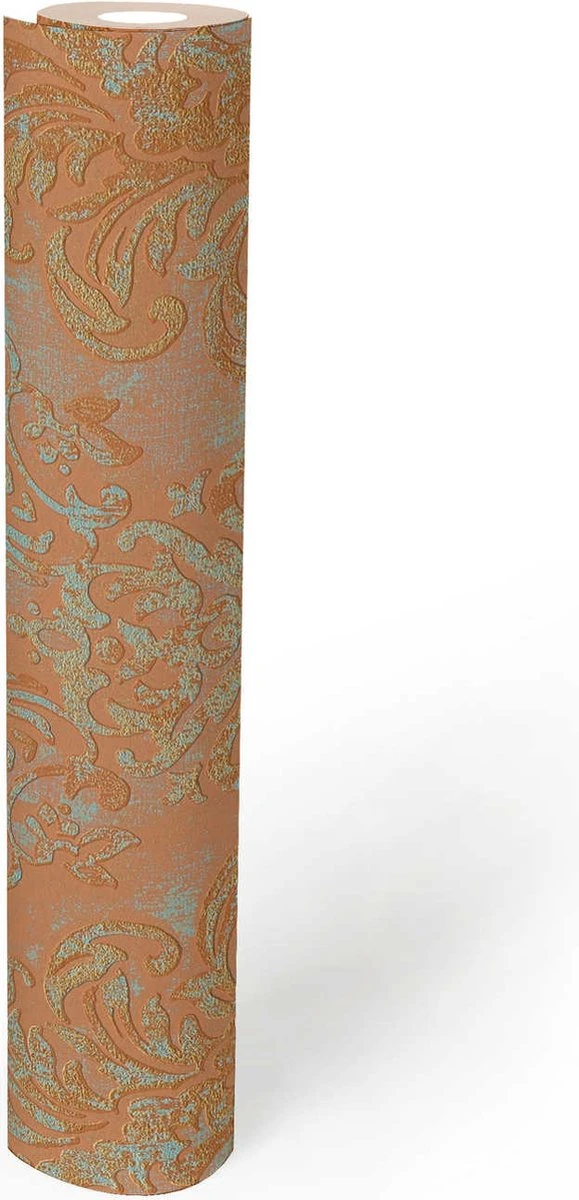 A.S. Creation AS Creation Metropolitan Stories 3 - PAPIER PEINT ORNEMENTS BAROQUES - Or Orange - 1005 X 53 Cm 6 A.S. Creation AS Creation Metropolitan Stories 3 - PAPIER PEINT ORNEMENTS BAROQUES - Or Orange - 1005 X 53 Cm – Image 6