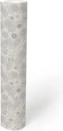 A.S. Creation AS Creation Metropolitan Stories 3 - PAPIER PEINT FLEURS ET FEUILLES - Gris Blanc Bleu - 1005 X 53 Cm 12 A.S. Creation AS Creation Metropolitan Stories 3 - PAPIER PEINT FLEURS ET FEUILLES - Gris Blanc Bleu - 1005 X 53 Cm -Décoration d'intérieur 580x1200 5