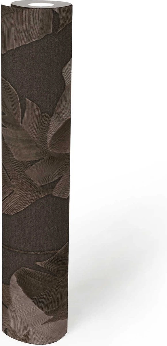 A.S. Creation AS Creation Metropolitan Stories 3 - PAPIER PEINT GRANDES FEUILLES - Marron Chocolat - 1005 X 53 Cm 5 A.S. Creation AS Creation Metropolitan Stories 3 - PAPIER PEINT GRANDES FEUILLES - Marron Chocolat - 1005 X 53 Cm – Image 5