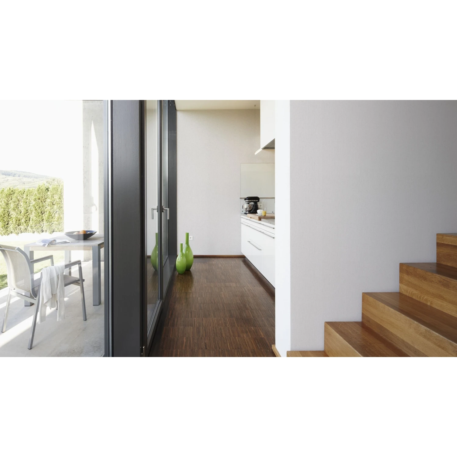 A.S. Creation Meistervlies | 583871 | Papier Peint Intissé à Rayures | 0.53 M X 10.05 M | Blanc 1 A.S. Creation Meistervlies | 583871 | Papier Peint Intissé à Rayures | 0.53 M X 10.05 M | Blanc