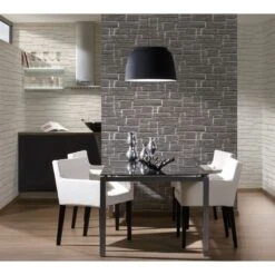 A.S. Creation Elements | 662316 | Papier Peint Intissé Pierre Brique | 0.53 M X 10.05 M | Blanc 10 A.S. Creation Elements | 662316 | Papier Peint Intissé Pierre Brique | 0.53 M X 10.05 M | Blanc -Décoration d'intérieur 662316 3