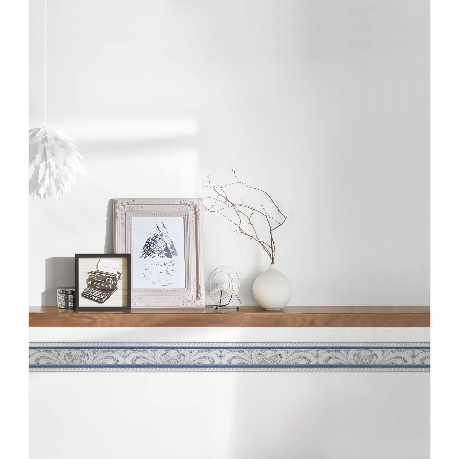 A.S. Creation Only Borders 9 | 681645 | Frise En Papier Peint Intissé | 0.10 M X 5 M | Bleu 2 A.S. Creation Only Borders 9 | 681645 | Frise En Papier Peint Intissé | 0.10 M X 5 M | Bleu – Image 2