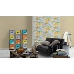 A.S. Creation Boys & Girls 6 | 688811 | Papier Peint Papier Uni | 0.53 M X 10.05 M | Beige -Décoration d'intérieur 688811 4