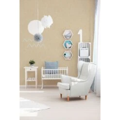 A.S. Creation Boys & Girls 6 | 688811 | Papier Peint Papier Uni | 0.53 M X 10.05 M | Beige -Décoration d'intérieur 688811 7