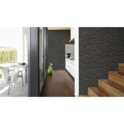 A.S. Creation Elements | 707123 | Papier Peint Intissé Pierre Brique | 0.53 M X 10.05 M | Gris 15 A.S. Creation Elements | 707123 | Papier Peint Intissé Pierre Brique | 0.53 M X 10.05 M | Gris -Décoration d'intérieur 707123 6