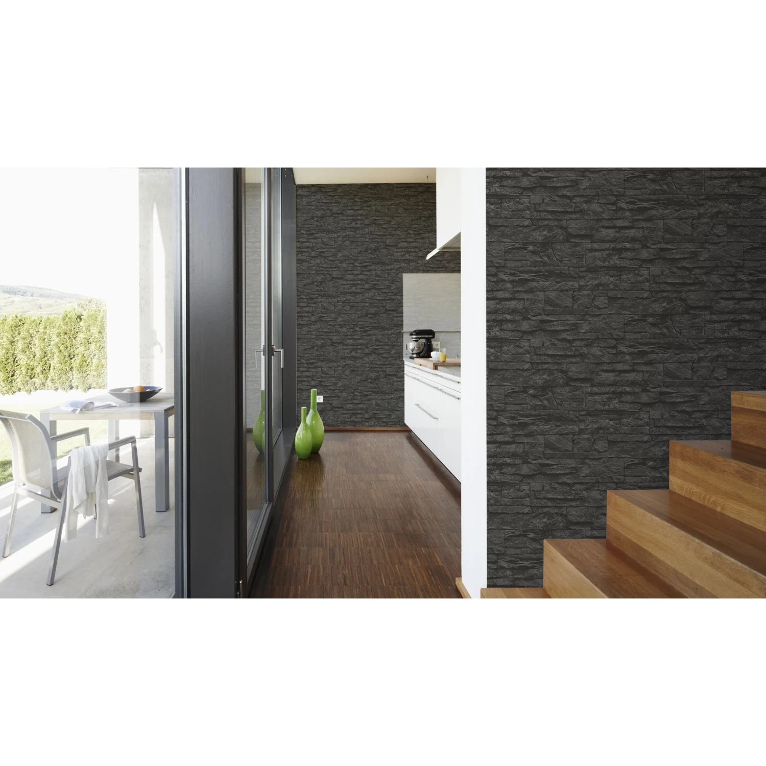 A.S. Creation Elements | 707123 | Papier Peint Intissé Pierre Brique | 0.53 M X 10.05 M | Gris 7 A.S. Creation Elements | 707123 | Papier Peint Intissé Pierre Brique | 0.53 M X 10.05 M | Gris – Image 7