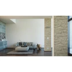 A.S. Creation Elements | 707130 | Papier Peint Intissé Pierre Brique | 0.53 M X 10.05 M | Beige -Décoration d'intérieur 707130 2