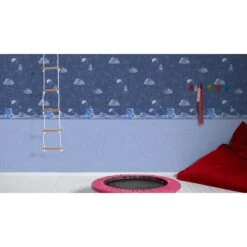 A.S. Creation Boys & Girls 6 | 758484 | Papier Peint Papier Uni | 0.53 M X 10.05 M | Bleu -Décoration d'intérieur 758484 3