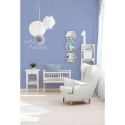 A.S. Creation Boys & Girls 6 | 758484 | Papier Peint Papier Uni | 0.53 M X 10.05 M | Bleu -Décoration d'intérieur 758484 4
