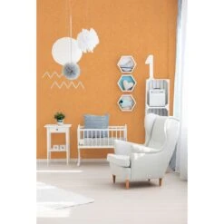 A.S. Creation Boys & Girls 6 | 758828 | Papier Peint Papier Uni | 0.53 M X 10.05 M | Orange -Décoration d'intérieur 758828 4