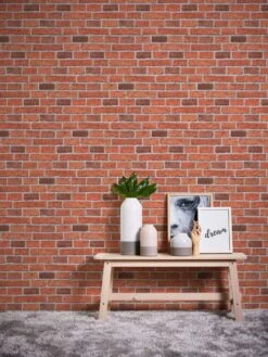 A.S. Creation Dekora Natur 5 | 779816 | Papier Peint Imitation Brique Pierre En Papier | Pierre -Décoration d'intérieur 779816 3