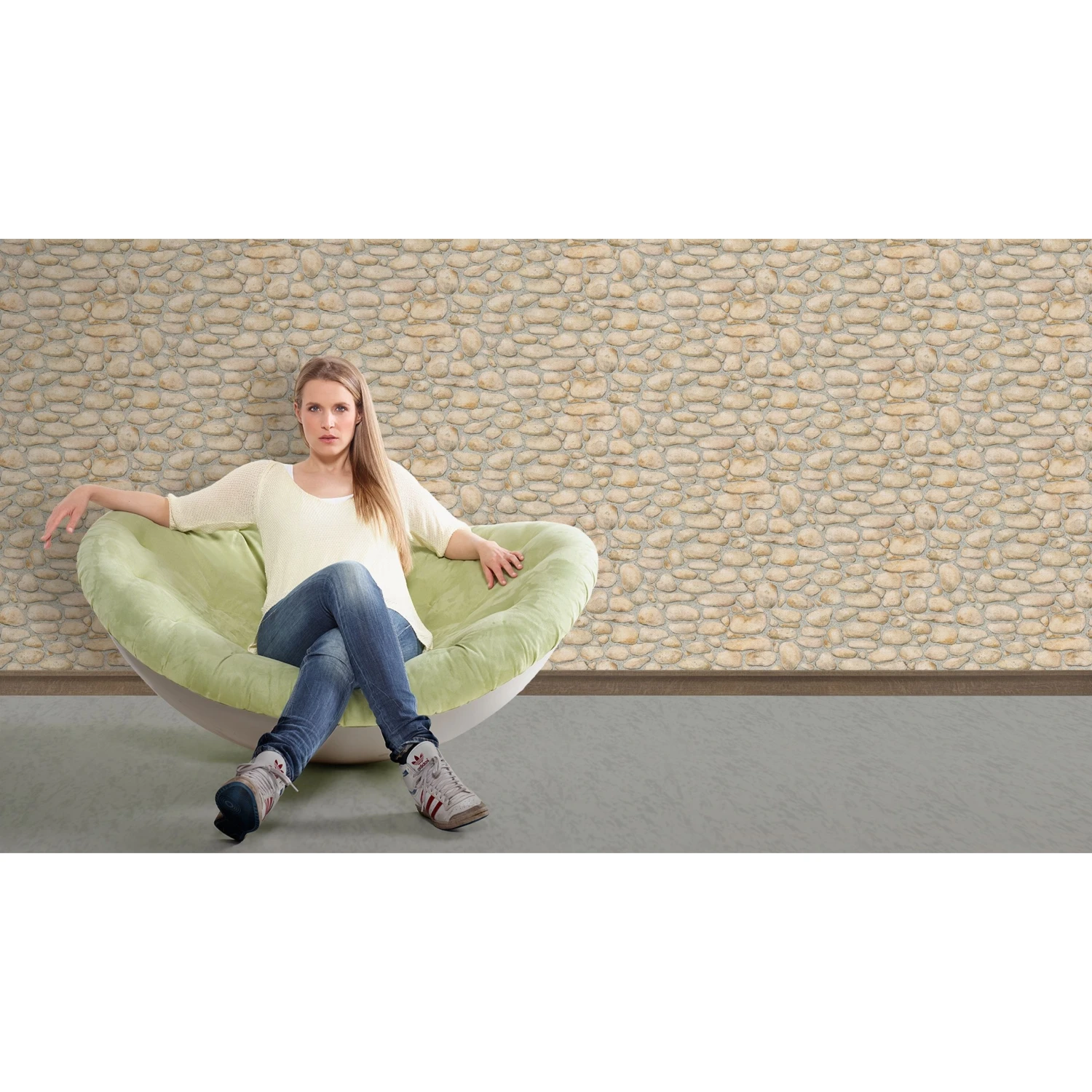 A.S. Creation Il Decoro | 834515 | Papier Peint Imitation Brique Pierre En Papier | écru 2 A.S. Creation Il Decoro | 834515 | Papier Peint Imitation Brique Pierre En Papier | écru – Image 2