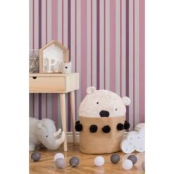 A.S. Creation Boys & Girls 6 | 898319 | Papier Peint à Rayures Papier | 0.53 M X 10.05 M | Rose 9 A.S. Creation Boys & Girls 6 | 898319 | Papier Peint à Rayures Papier | 0.53 M X 10.05 M | Rose -Décoration d'intérieur 898319 4