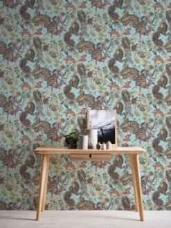 A.S. Creation AS Creation MICHALSKY - Papier Peint Jungle - Animaux Aux Feuilles Tropicales - Bleu Multicolore - 1005 X 53 Cm 13 A.S. Creation AS Creation MICHALSKY - Papier Peint Jungle - Animaux Aux Feuilles Tropicales - Bleu Multicolore - 1005 X 53 Cm -Décoration d'intérieur 901x1200