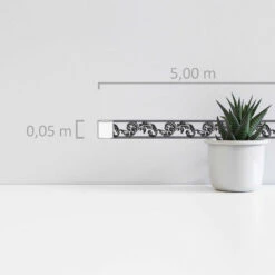 A.S. Creation Stick Ups | 904317 | Frise En Papier Peint Intissé | 0.05 M X 5 M | Noir 5 A.S. Creation Stick Ups | 904317 | Frise En Papier Peint Intissé | 0.05 M X 5 M | Noir -Décoration d'intérieur 904317 2