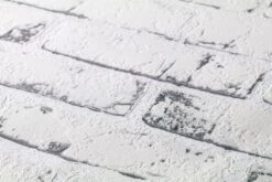 A.S. Creation Elements | 907837 | Papier Peint Intissé Pierre Brique | 0.53 M X 10.05 M | Gris -Décoration d'intérieur 907837 6