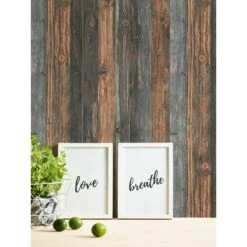 A.S. Creation Elements | 908612 | Papier Peint Bois Intissé | 0.53 M X 10.05 M | Marron -Décoration d'intérieur 908612 5