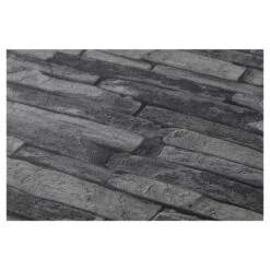 A.S. Creation Elements | 914224 | Papier Peint Intissé Pierre Brique | 0.53 M X 10.05 M | Gris -Décoration d'intérieur 914224 2